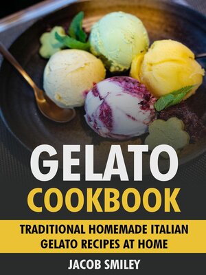 cover image of Gelato Cookbook